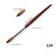KOLINSKY ACRYL PENSEEL MET HOUTEN HANDVAT #12