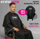 KYONE AANBIEDING ZWARTE KAPMANTEL