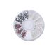 NAIL ART CARROUSEL STRASS PINK/SILVER/AB