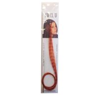 SS FUNNY FEATHER EXTENSIONS ORANGE SINGLE
