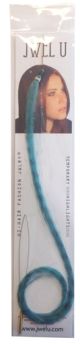 SS FUNNY FEATHER EXTENSIONS L.BLUE SINGLE
