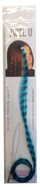 SS FUNNY FEATHER EXTENSIONS TURQUOISE SINGLE