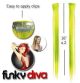 Hairaisers Funky Diva Clip In Extensions / Yellow